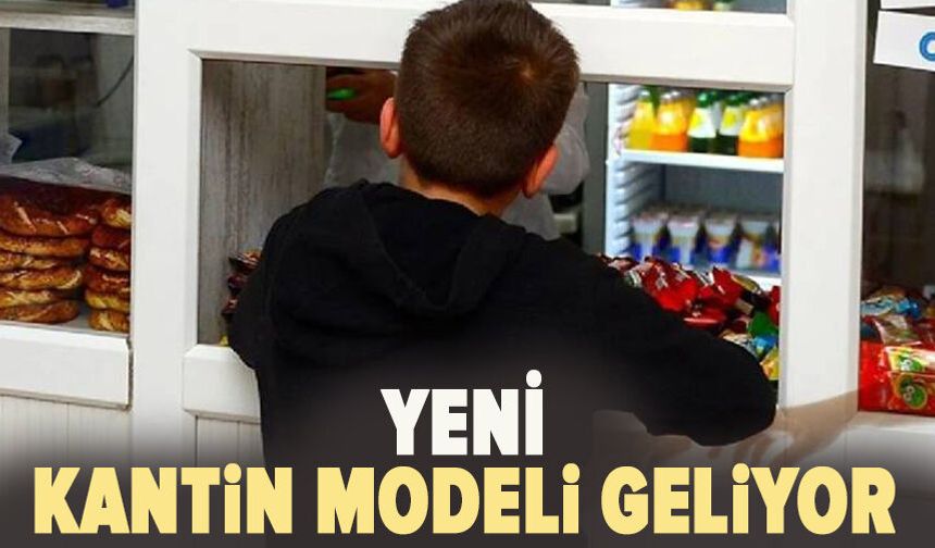 Yeni kantin modeli geliyor