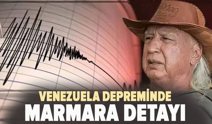Venezuela depreminde Marmara detayı