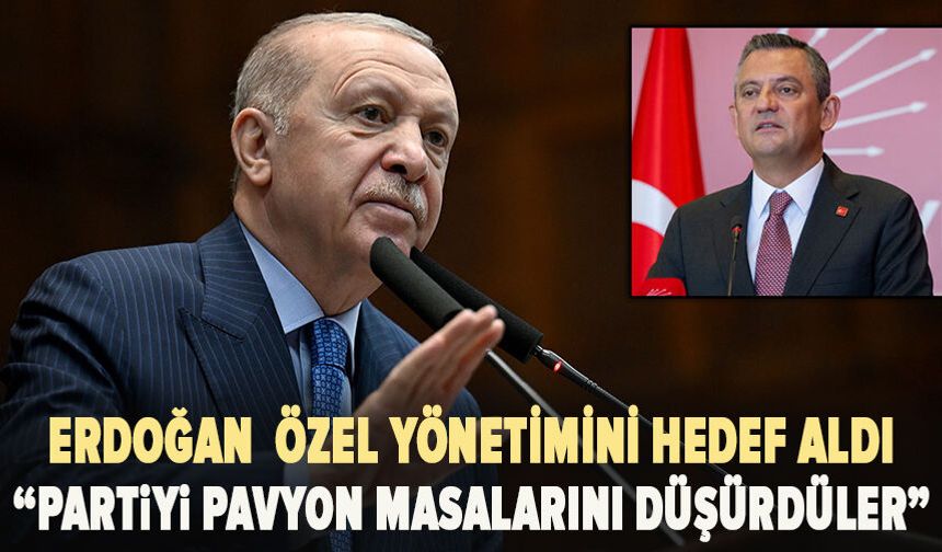 Kılıçdaroğlu’nun ardından Erdoğan da Özel yönetimini hedef aldı