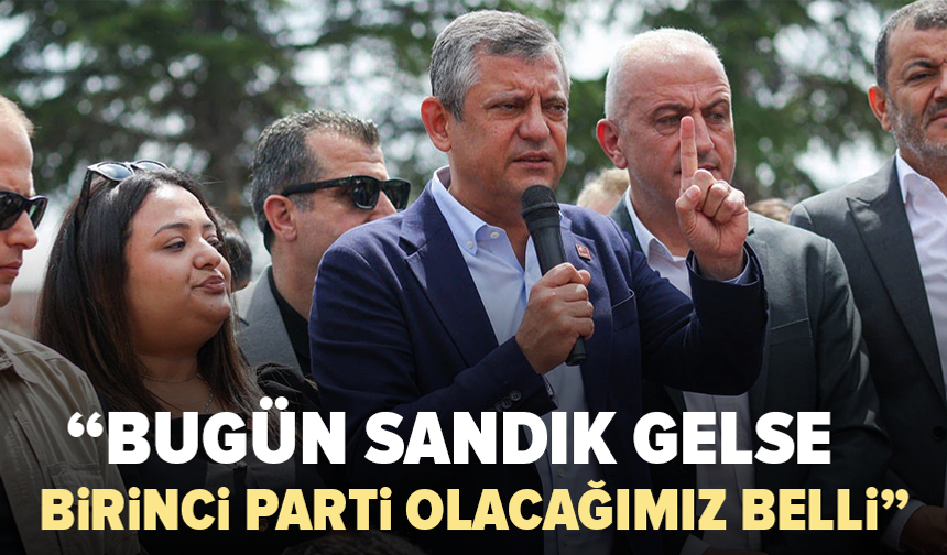 Özgür Özel: Cumhuriyet ve CHP saldırı altında