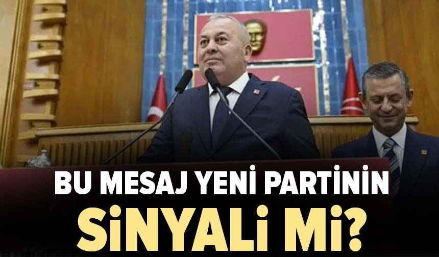 Bu mesaj yeni partinin sinyali mi?
