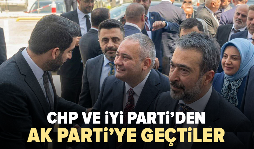 3 belediye başkanı AK Parti’ye katıldı