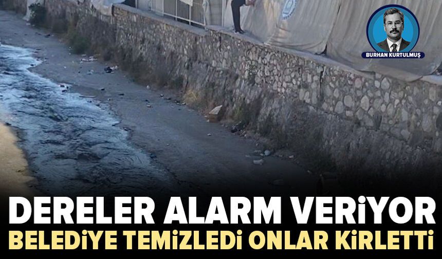 Bursa'nın dereleri alarm veriyor: Sanayi kirliliğine bir de mahallenin çöpü eklendi