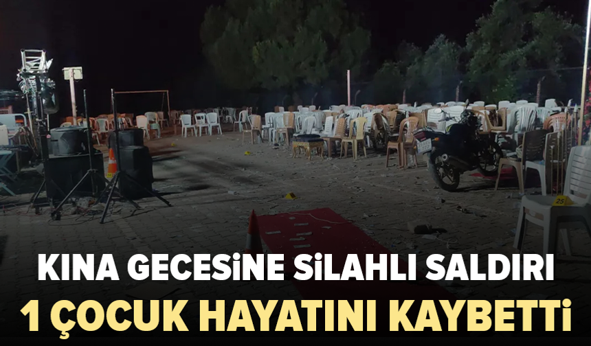 Kına gecesinde pompalı tüfekle ateş açıldı: 1 ölü, 4 yaralı