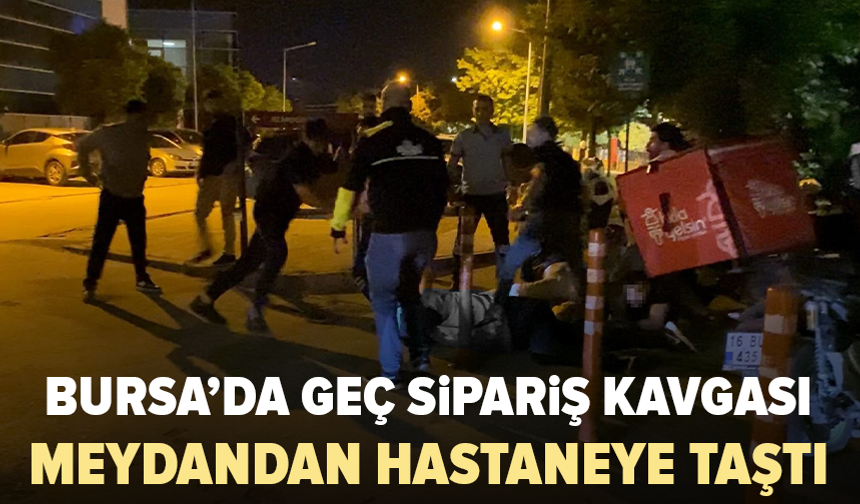 Bursa’da motokurye kavgası: 10 gözaltı