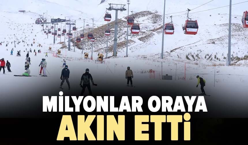 Milyonlar oraya akın etti! Ekonomiye milyon dolarlık katkı sağladı