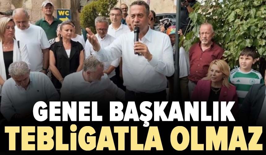 CHP'li Başarır: Genel Başkanlık tebligatla olmaz