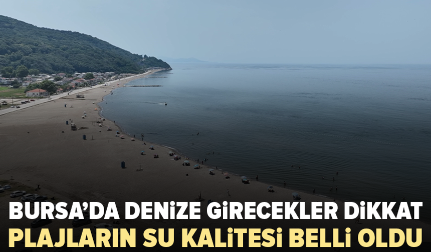 Bursa’da hangi plajlarda denize girilebilir?