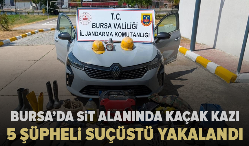 Bursa’da tarihi alana tünel açtılar