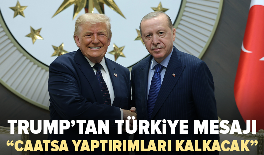 Trump açıkladı: CAATSA yaptırımları kalkacak