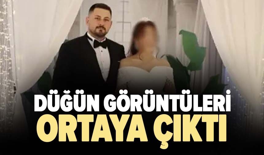Düğün görüntüleri ortaya çıktı