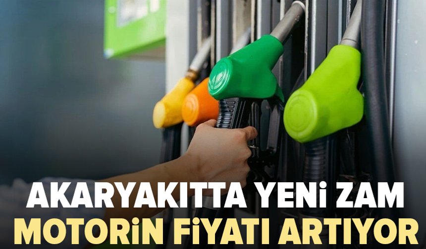 Motorine zam geliyor: Tarih belli oldu