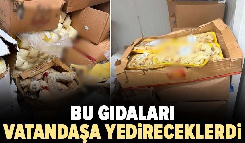 Bu gıdaları vatandaşa yedireceklerdi