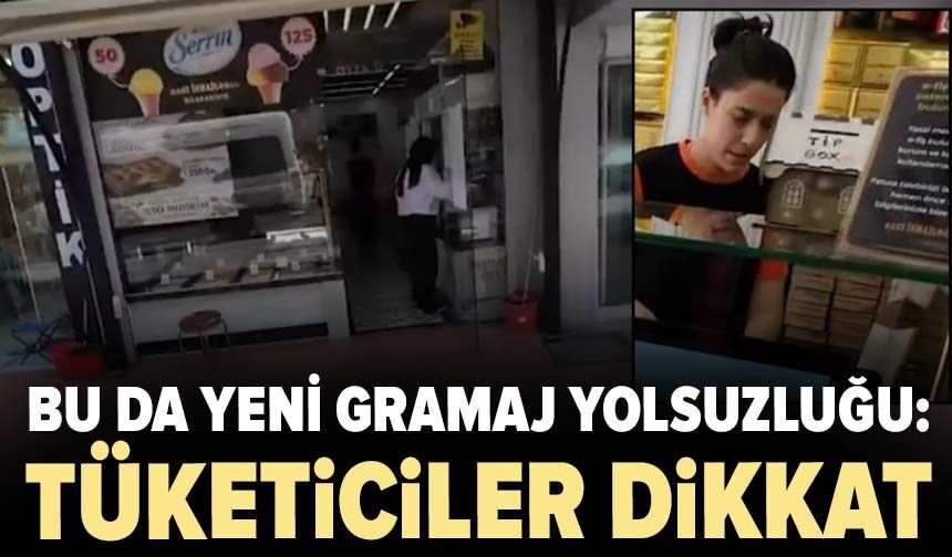 Bu da yeni gramaj yolsuzluğu: Tüketiciler dikkat