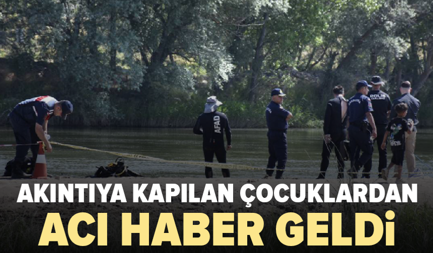 Çamaşır yıkarken akıntıya kapıldılar: 1 ölü, 1 kayıp