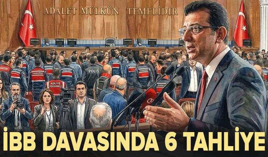 İBB Davasında 6 tahliye