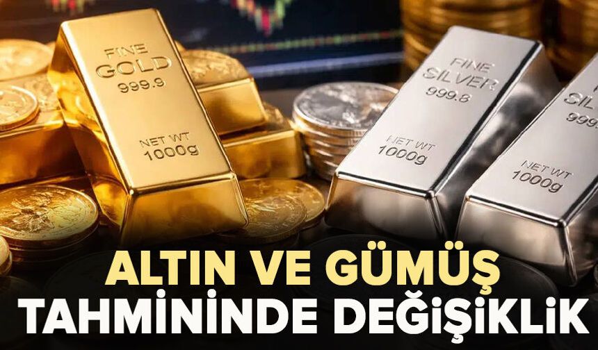 Dev bankadan altın ve gümüş tahmininde değişiklik