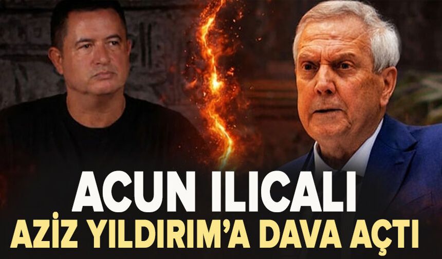 Acun Ilıcalı, locasını iptal eden Aziz Yıldırım’a dava açtı.