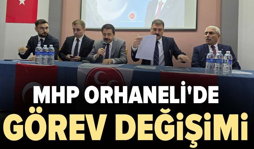 MHP Orhaneli'de görev değişimi