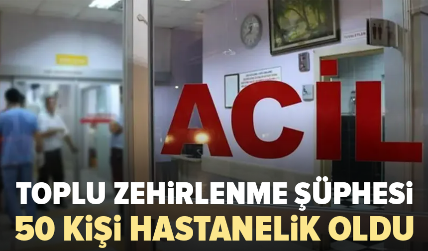 Öğle yemeğinin ardından acile koştular