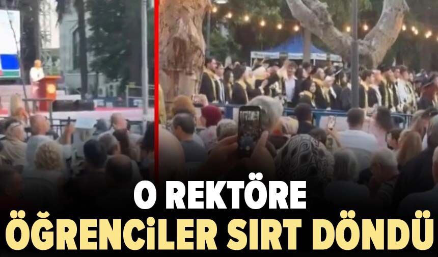 İmamoğlu'nun diplomasını iptal eden kayyum rektöre öğrenciler sırt döndü
