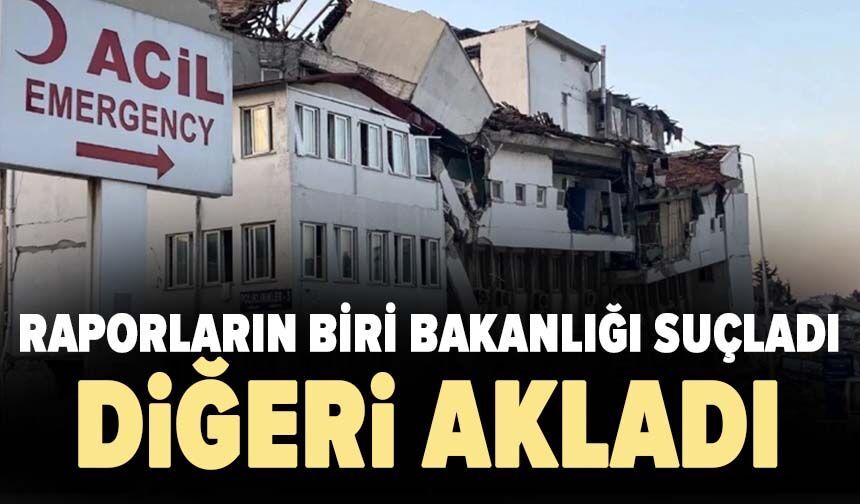 Raporların biri bakanlığı suçladı diğeri akladı