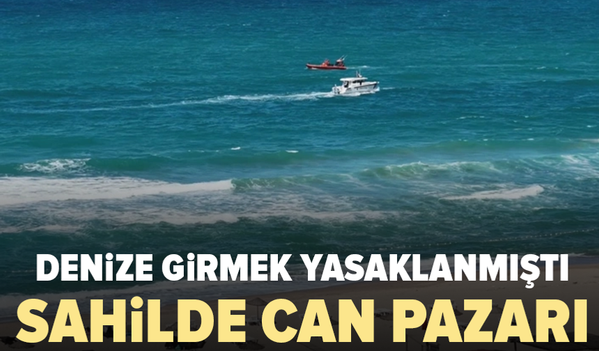 Denize giren 3 kişi kayboldu: 2 kişiden acı haber geldi