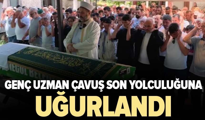 Genç Uzman Çavuş son yolculuğuna uğurlandı