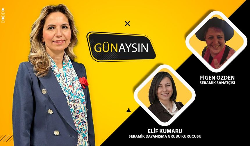 Seramikle Umut, Sanatla Dayanışma | Aysın Komitgan & Günaysın | Figen Özden , Elif Kumaru