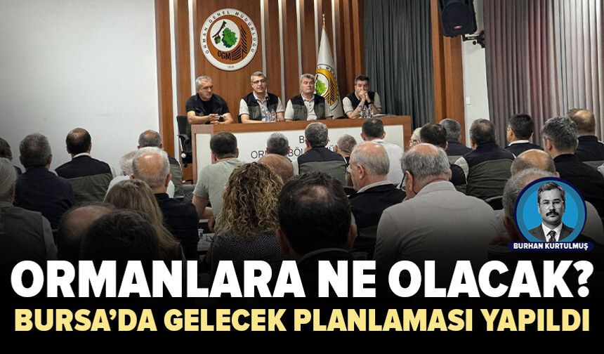 Bursa Ormanları için yeni planlama süreci başladı