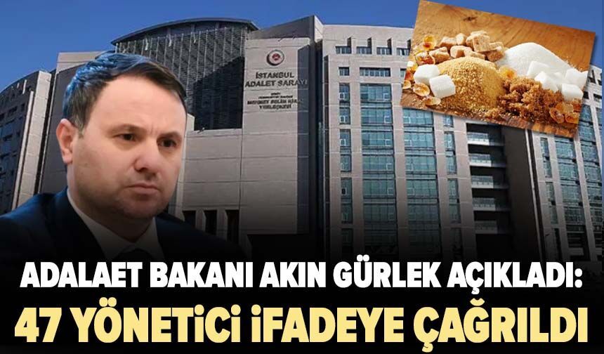 25 şirkete şeker soruşturması. 47 yönetici ifadeye çağrıldı