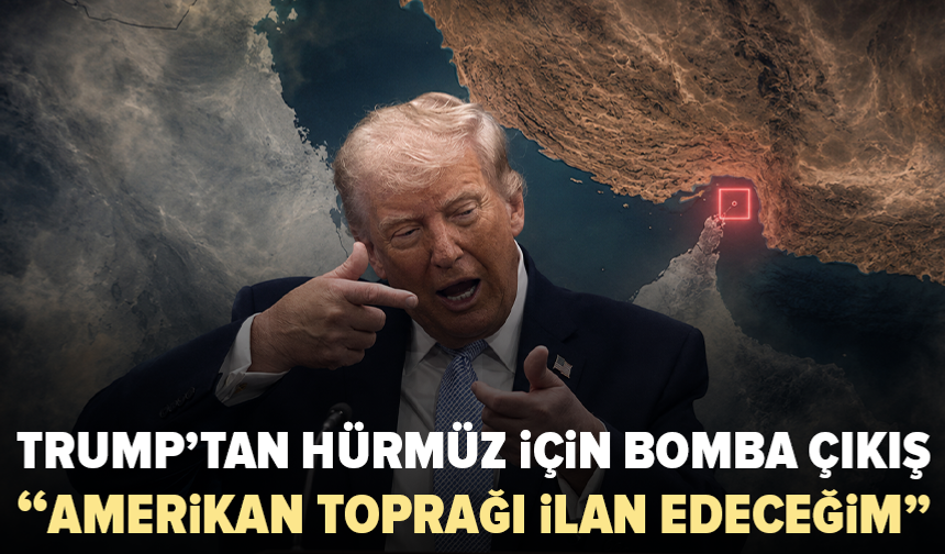 ABD-İran geriliminde bomba sözler: Trump Hürmüz’ü işaret etti