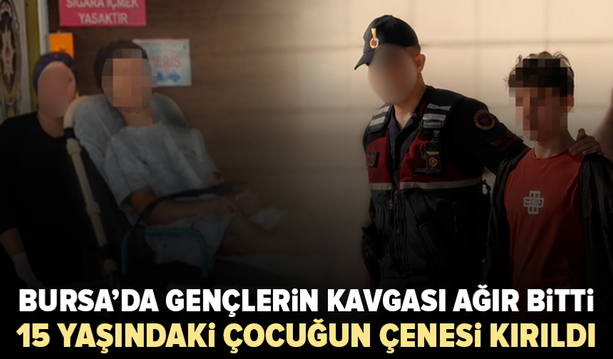 Bursa’da akran kavgası: 15 yaşındaki çocuk hastanelik oldu