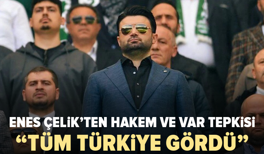 Enes Çelik: “Hakemle birlikte rakibi yenmek kolay değildi”
