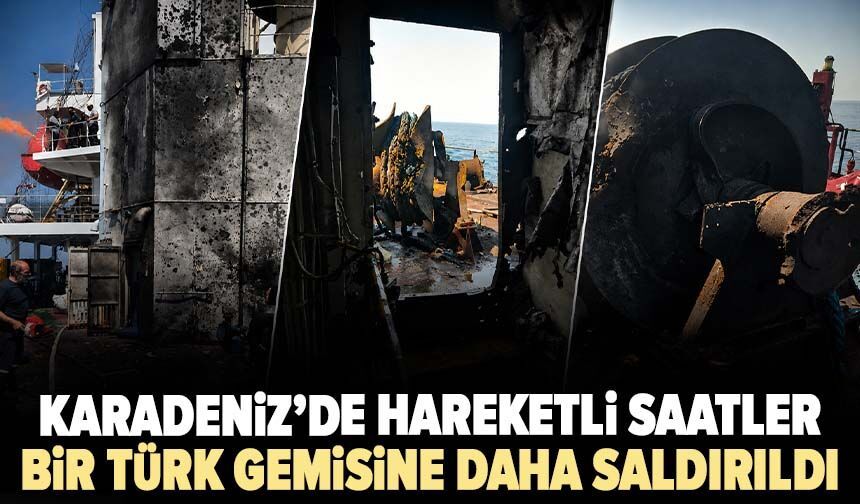 Rusya açıklarındaki Türk kuru yük gemisine İHA saldırısı