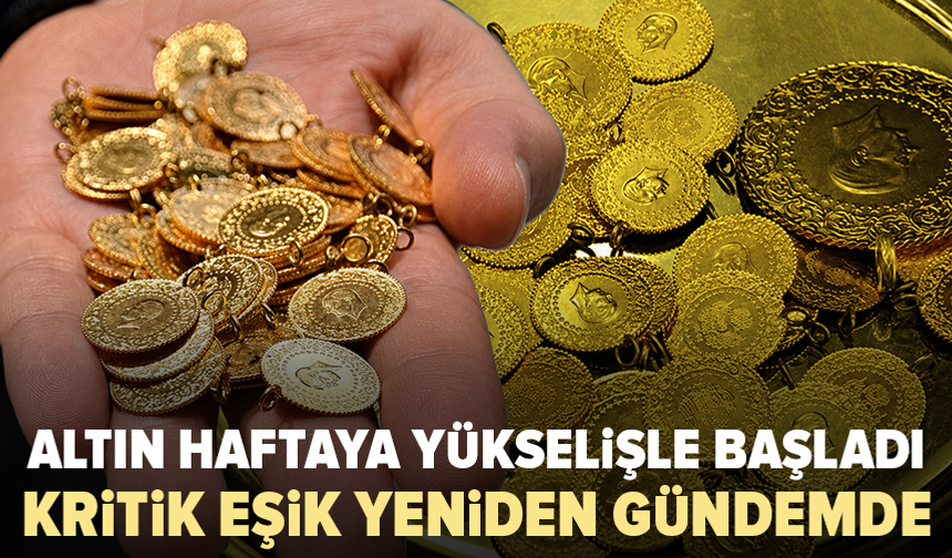Altında ibre yeniden yukarı döndü: Gram altında son durum