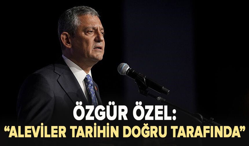 Hacı Bektaş-ı Veli’yi anma törenlerinde Özgür özel’e sevgi seli