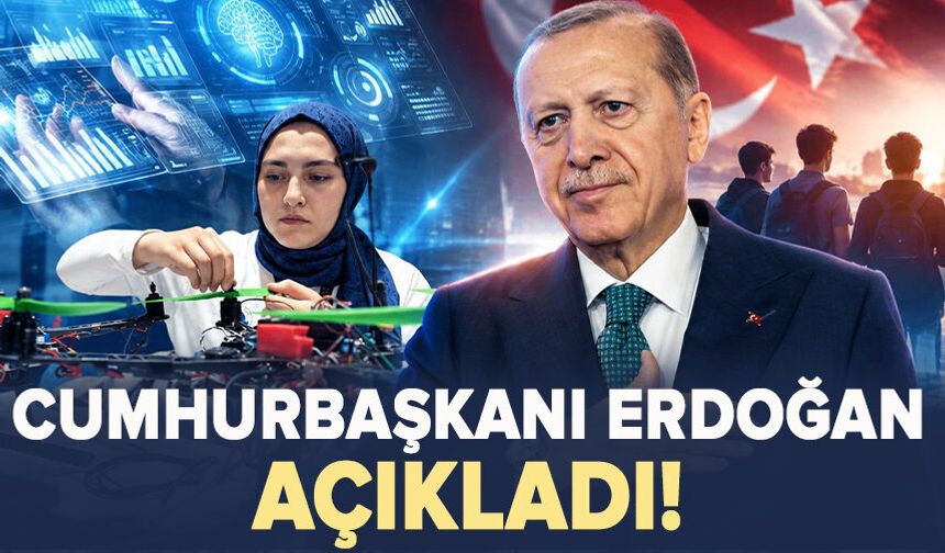 Cumhurbaşkanı Erdoğan açıkladı! Türkiye'nin teknoloji planı ortaya çıktı