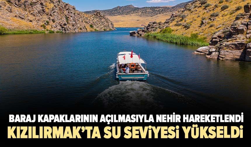 Türkiye'nin en uzun nehri hareketlendi
