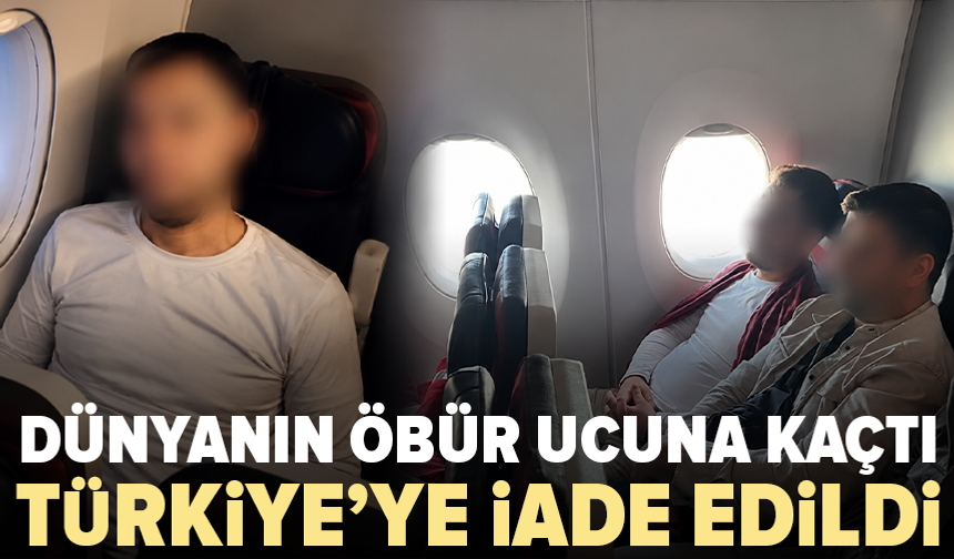 Kırmızı bültenle aranıyordu: Serkan Kurtuluş Türkiye’ye getirildi