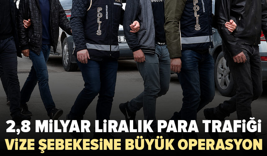 Vize randevularını botla kilitleyen şebekede 37 tutuklama