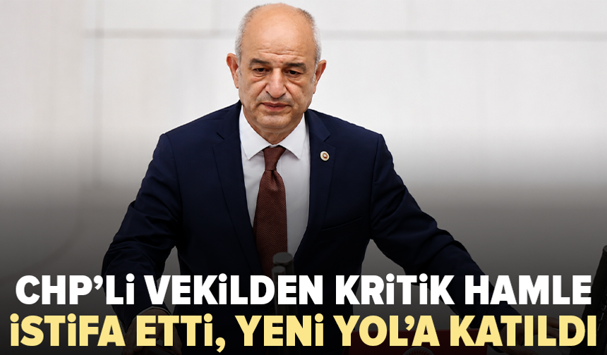 CHP’li Ali Fazıl Kasap’tan sürpriz hamle: Yeni Yol’a katıldı