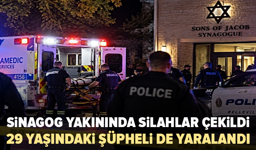 Yom Kippur sırasında silahlı saldırı: Polis ve şüpheli yaralandı