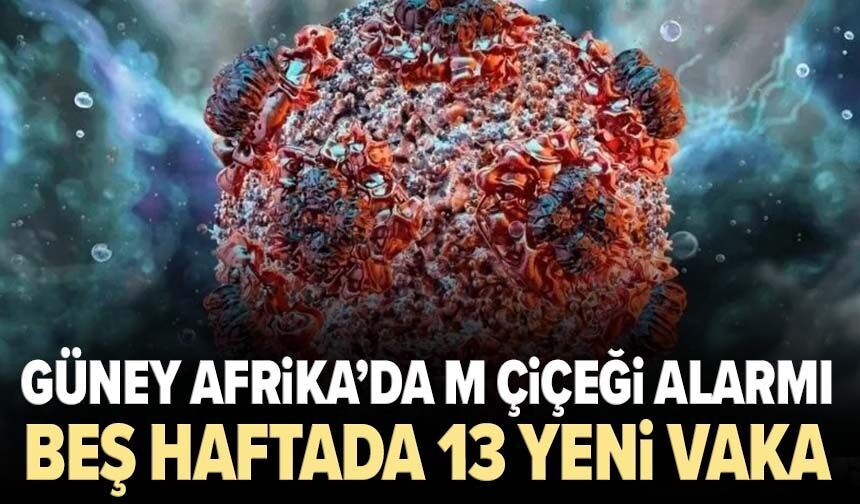 Güney Afrika’da M çiçeği alarmı: Beş haftada 13 yeni vaka
