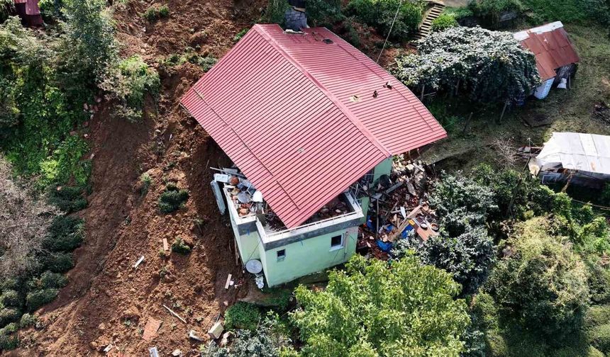 Heyelan sonrası yaşadıkları korku dolu anları anlattı