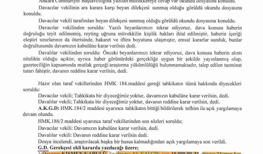 Memur-Sen gerçeğe aykırı haberler olduğu iddiasıyla açtığı davayı kazandı