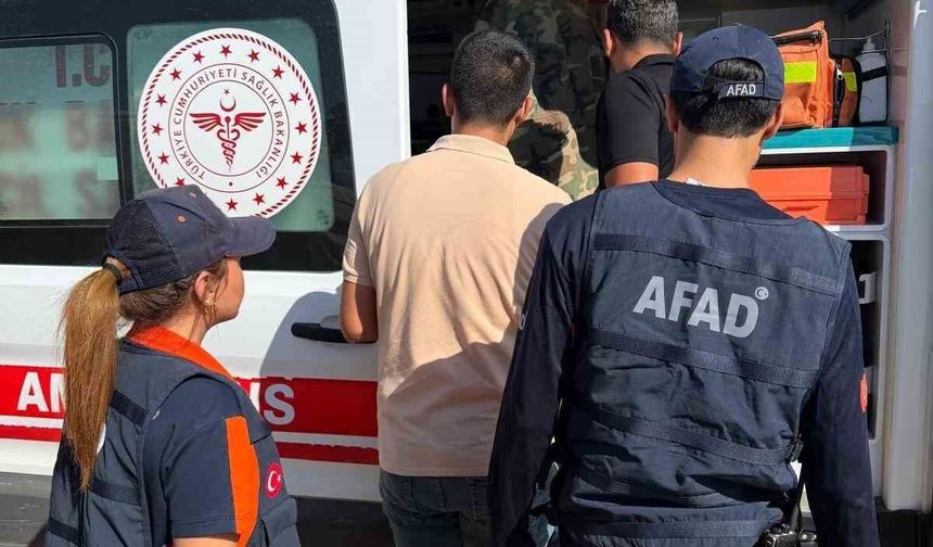 Pervari'de kaybolan zihinsel engelli vatandaş kayalıklarda sağ bulundu