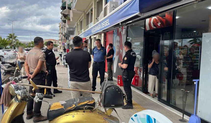 Sinop'ta sinir krizi geçiren kişi kendini yaraladı