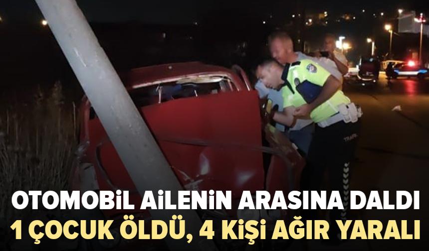 Çanakkale’de otomobil aileye çarptı: 5 yaşındaki çocuk hayatını kaybetti