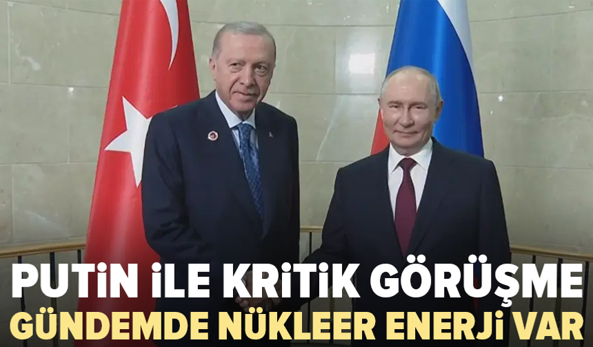 Cumhurbaşkanı Erdoğan, Putin ile Bişkek’te bir araya geldi